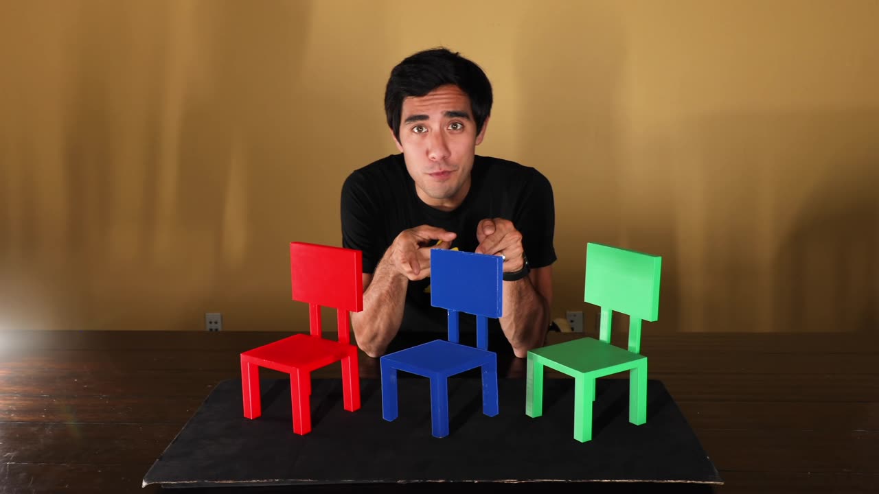 Furniture Optical Illusion-Zach King