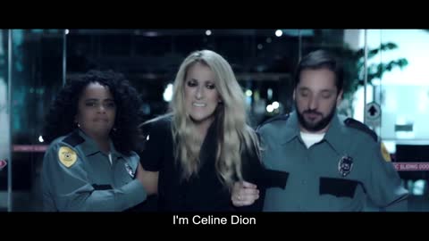 Celine Dion - The ad which made her stiff