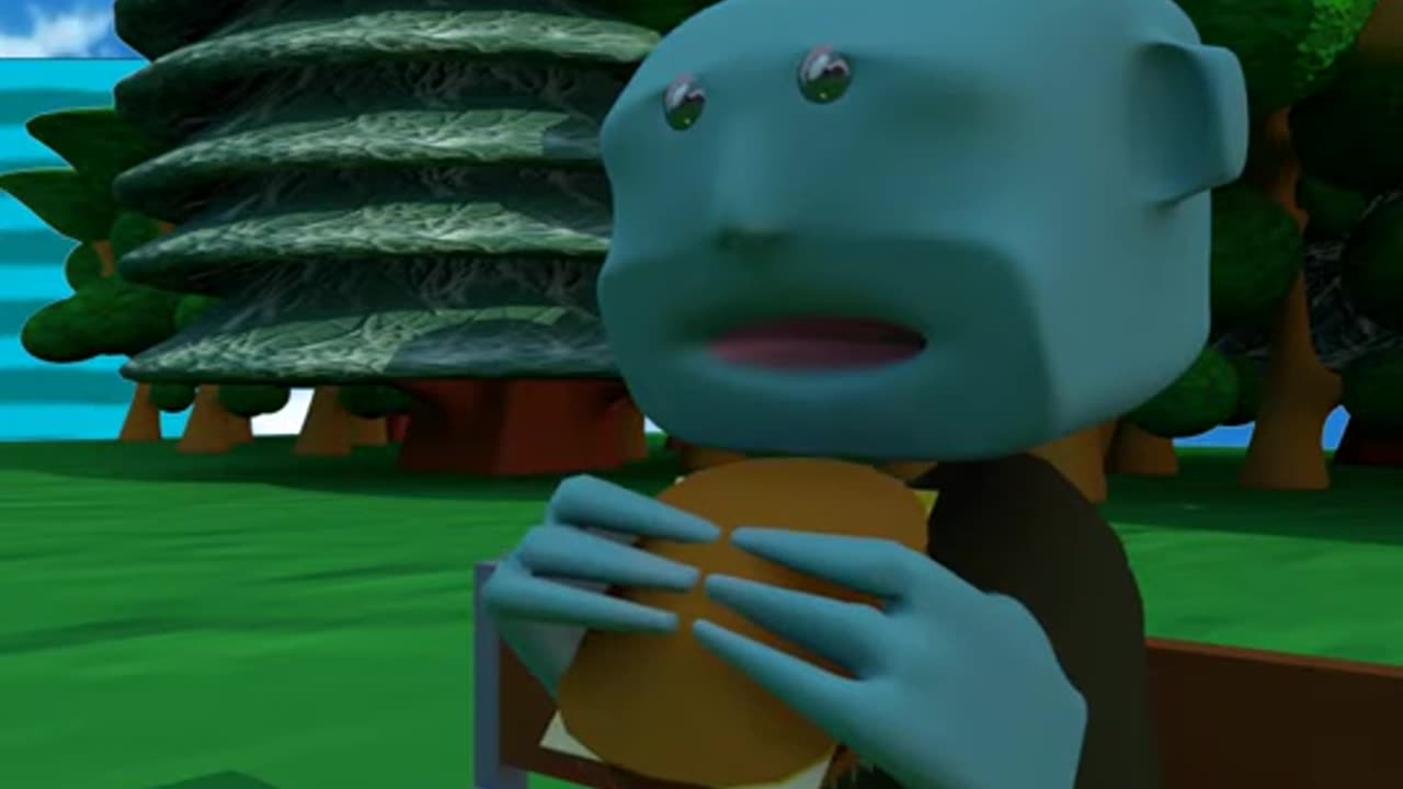 Puyo, Frank, and the Cheeseburger