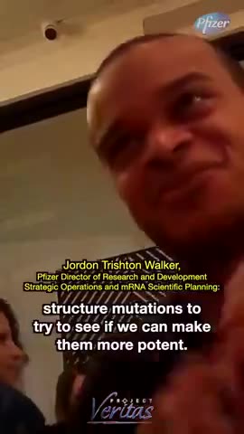 Pfizer Director blabs about mutating virus to make more vaccines