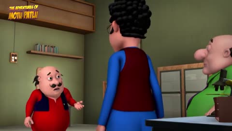 Motu Patlu in English | Kids Animation | Cartoon for Kids | Chotu's Homework
