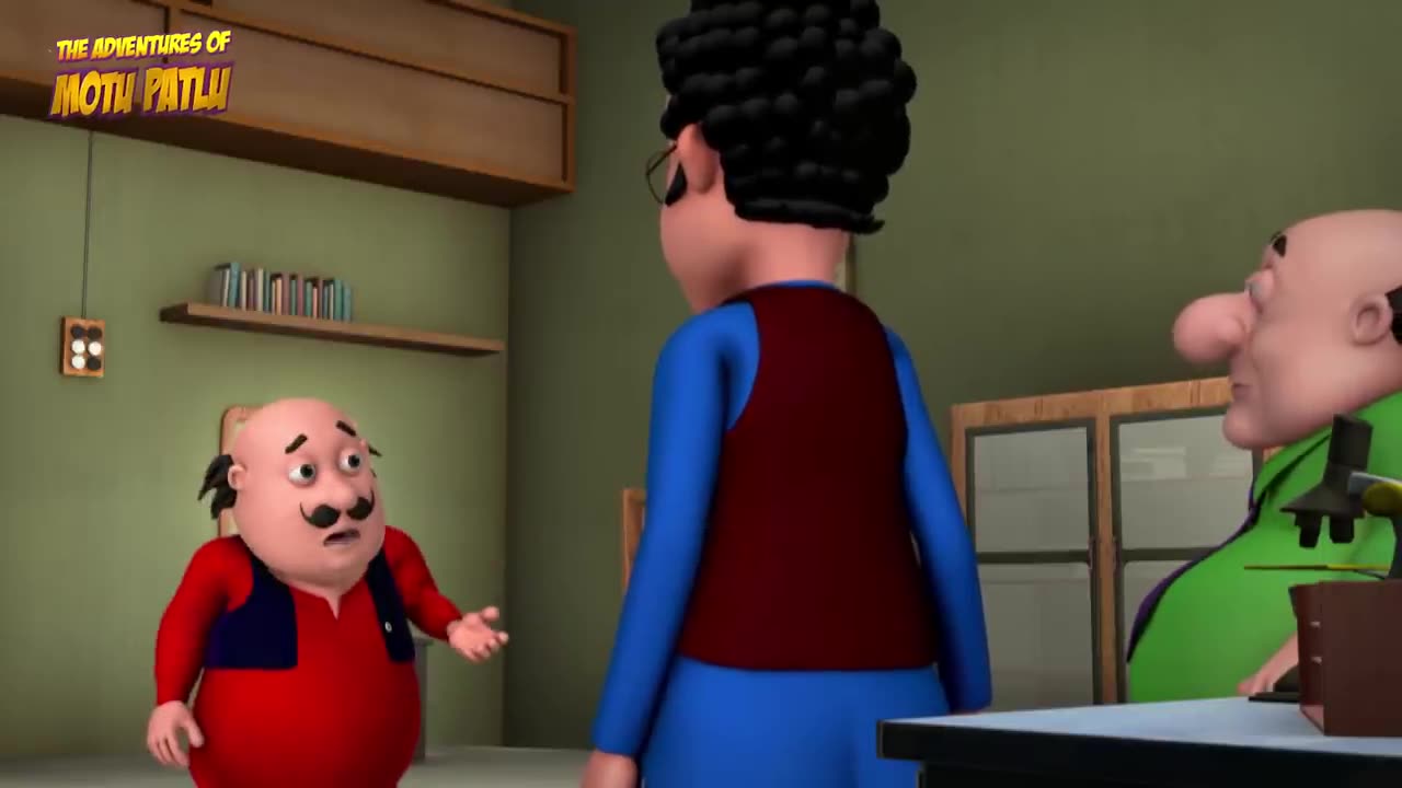 Motu Patlu in English | Kids Animation | Cartoon for Kids | Chotu's Homework