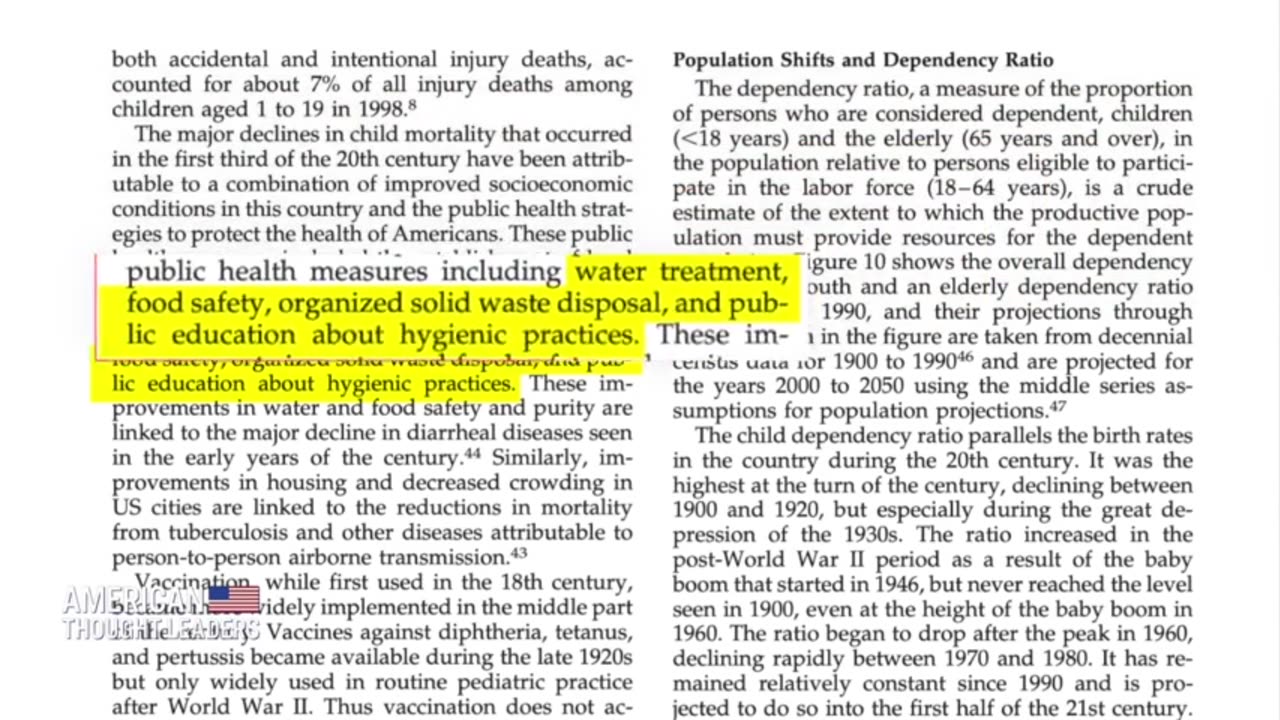 A 2000 CDC Debunks the Narrative That Vaccines Saved the World from Infectious Disease