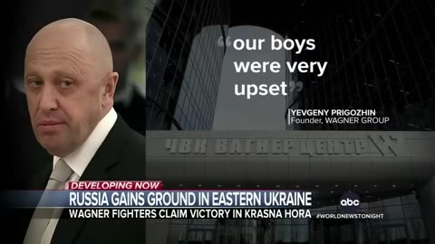 Russian forces steadily advancing in Eastern Ukraine
