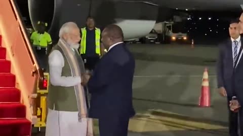 Never seen before visuals! Papua New Guinea PM seeks PM Modi’s blessings