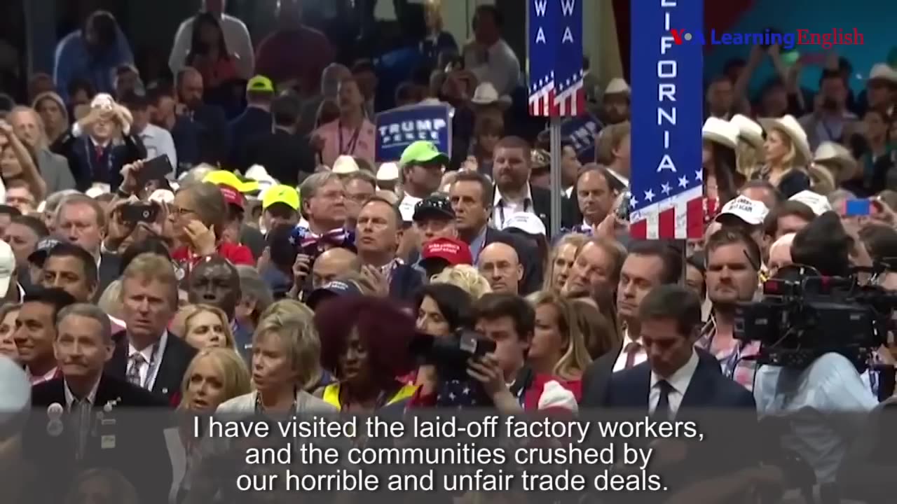 Donald Trump Conventional Speech