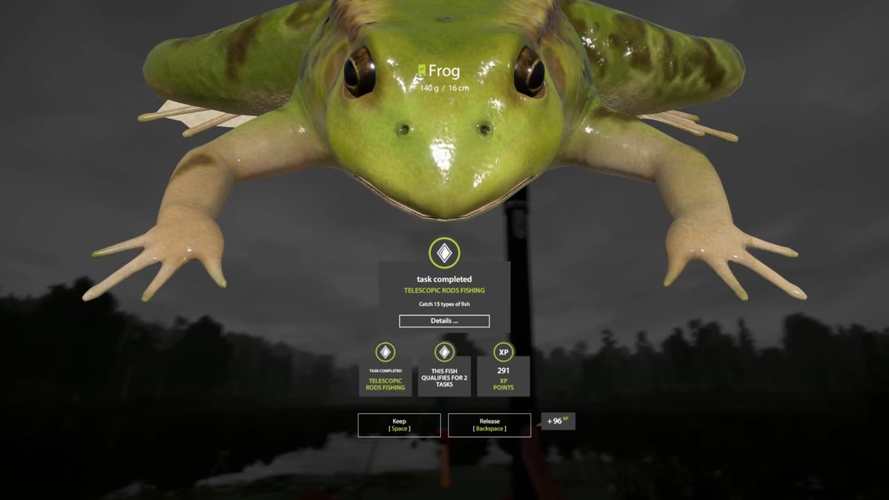 First frog 90:88, Mosquito Lake, horse fly bait, Russian Fishing 4 pc game #rf4 #gamingchannel