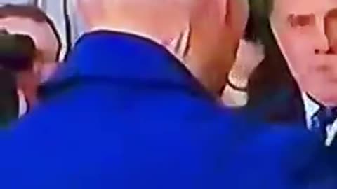 THIS ACTOR IS EITHER WEARING A SILICONE BIDEN MASK OR HE HAS SOME OF THE WEIRDEST SKIN EVER 😳