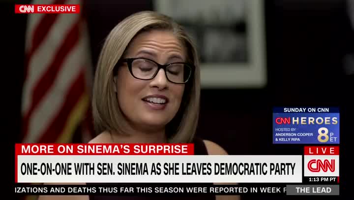 Kyrsten Sinema Declines To Endorse Biden Re-Election