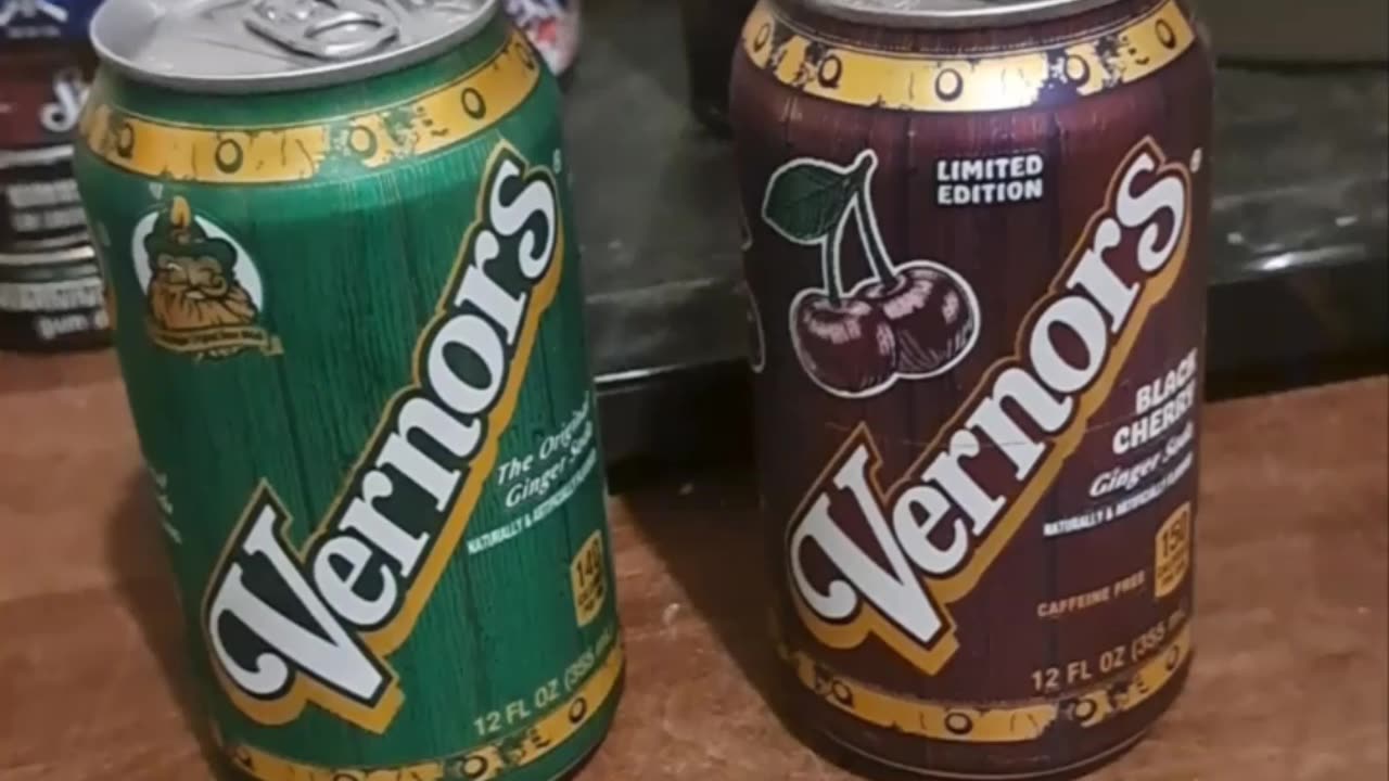 Vernor's Ginger Ale (Original and Limited Edition Black Cherry)