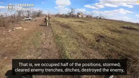 Unique footage of the battles for Klishchiivka released by the Ukrainian border guards.