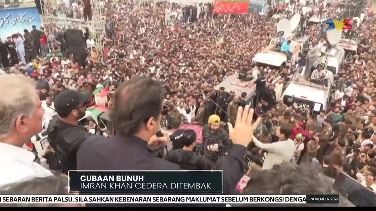 CUBAAN BUNUH | Imran Khan Cedera Ditembak