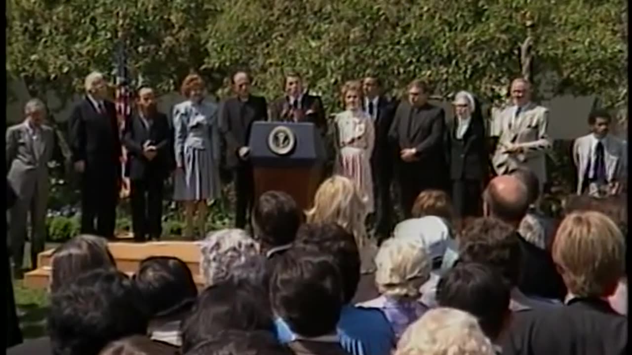 President Reagan 1982 National Day of Prayer