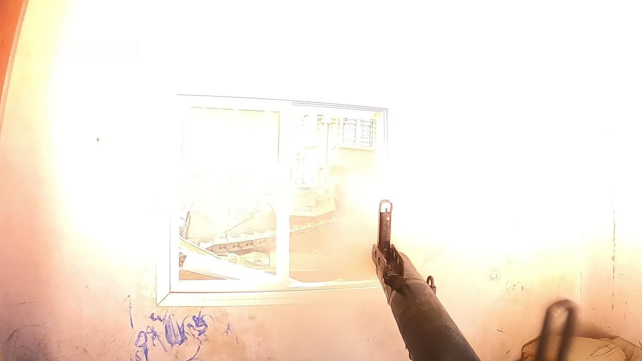 Al-Qassam Mujahideen targeting enemy vehicles in the Al-Taqaddum axis