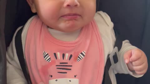 Her First Taste of Solid Food