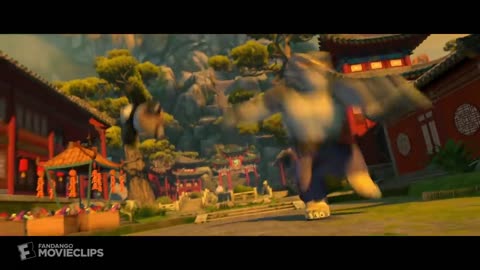 Kung Fu Panda (2008) - Fight for the Dragon Scroll Scene | Movieclips