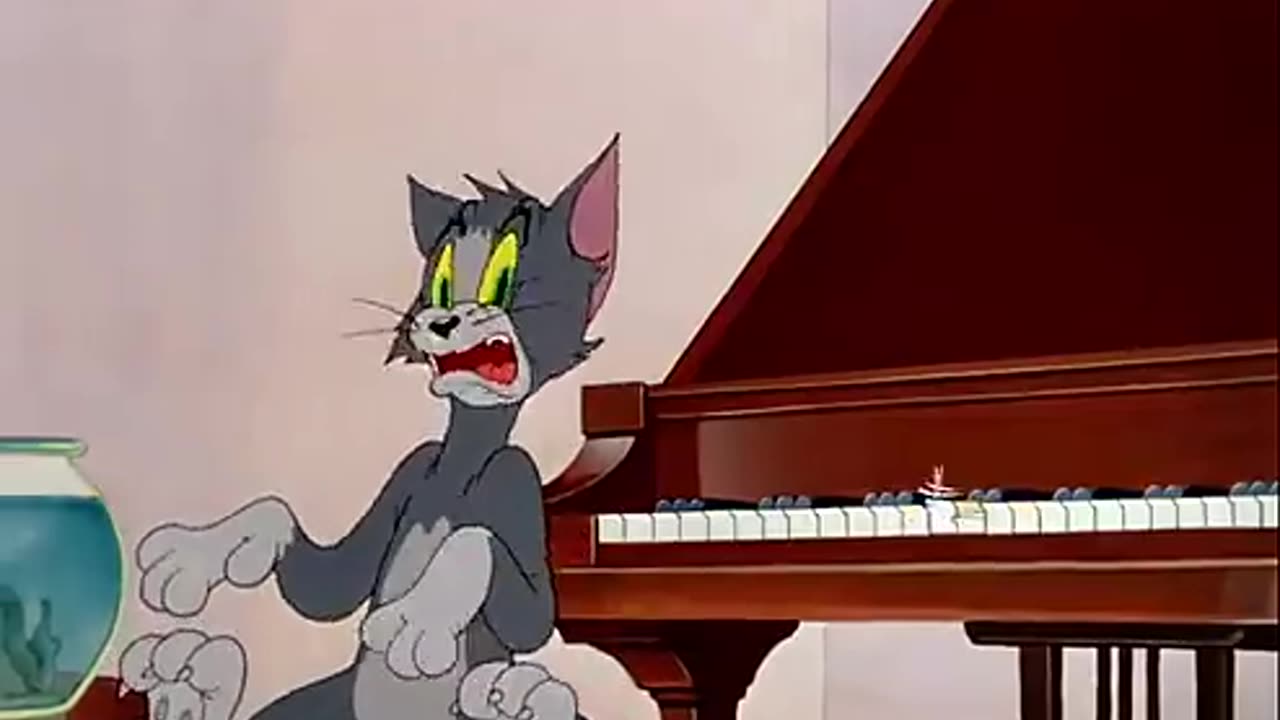 Tom and jerry in invisible mouse