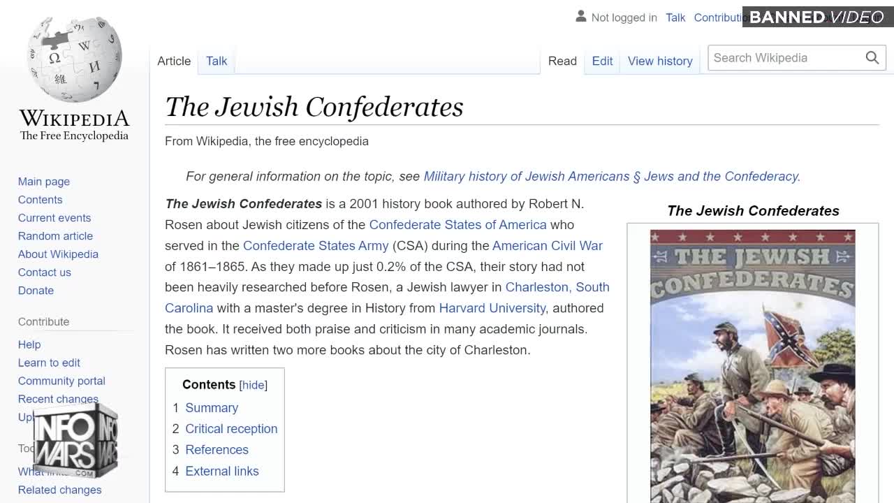 Alex Jones Calls For Wikipedia To Be Shutdown For Anti Semitism - (SATIRE) 11/3/22