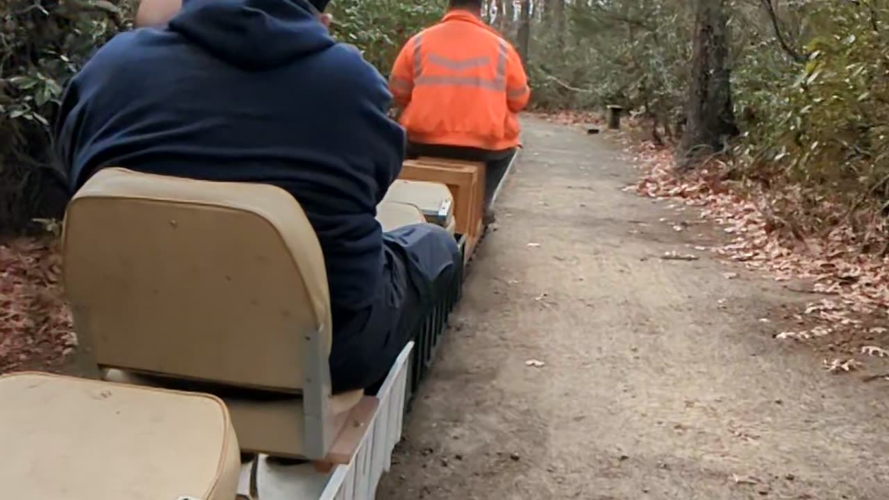 Jersey Shore Live Steamers . Train ride