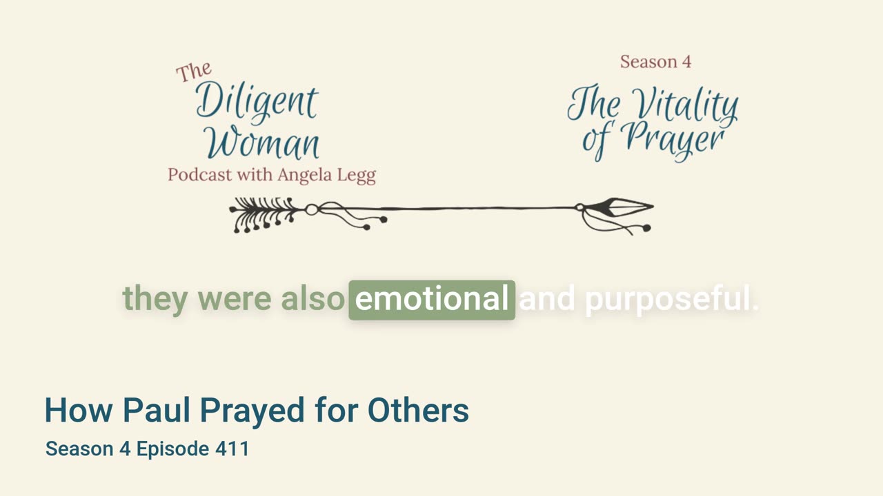 S4 Episode 411 How Paul Prayed for Others