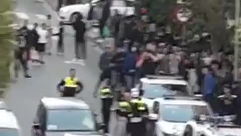 Spain: Moroccans Riot in the Rocafonda Neighborhood, Attack Police