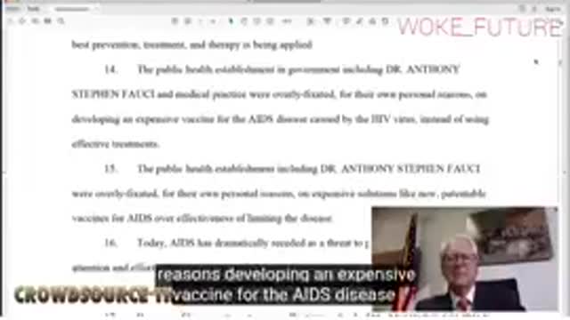 Dramatic Fauci Indictment