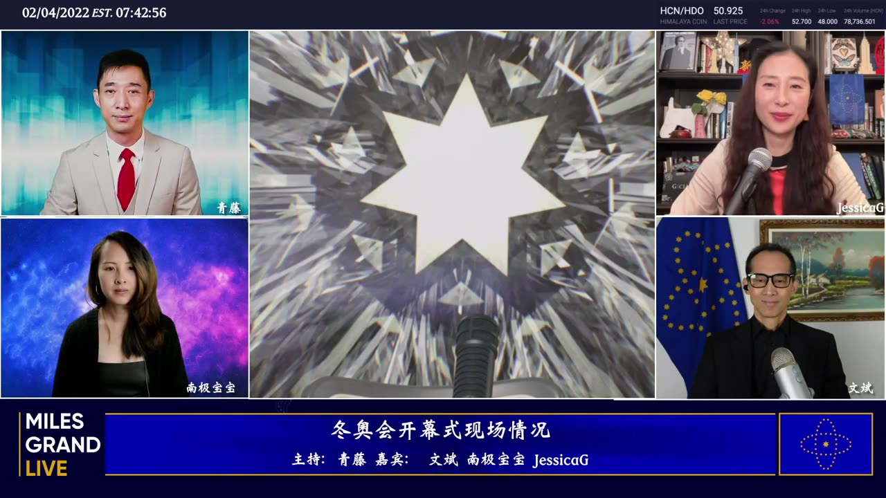 20220204 冬奥会媒体中心与世界冲突 灭共的雪轰轰烈烈漫山遍野 美国世界经济状况摇摇欲坠 HPay数字货币市场谁主沉浮