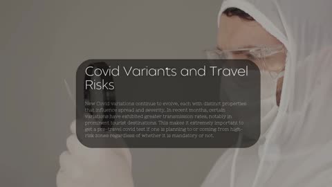 Stay Safe with a Pre-Travel Covid Test for Your Next Trip