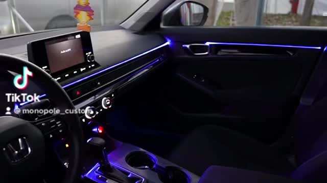 Honda Civic 2022 Led installation