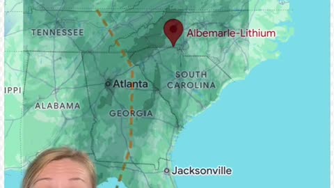 Connection between lithium mines in Kings Mountain, NC, DOD, Helene.
