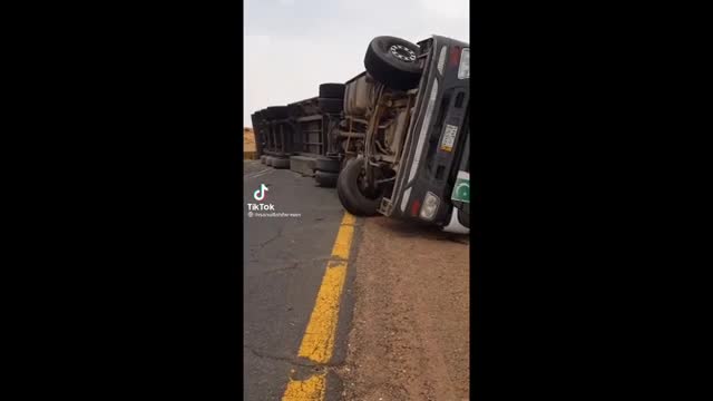saudi arabia truck accdient