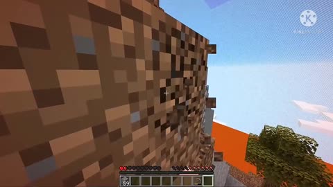 Minecraft a lava está subindo ,the lava is rising