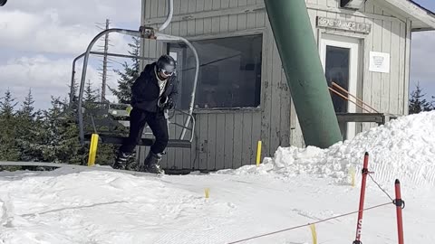 Why You Should Wear Your Skies on the Lift