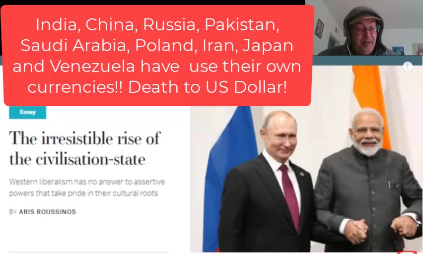 Other Countries United Around Russia - US Dollar No Longer World Currency - WOW -3-16-22