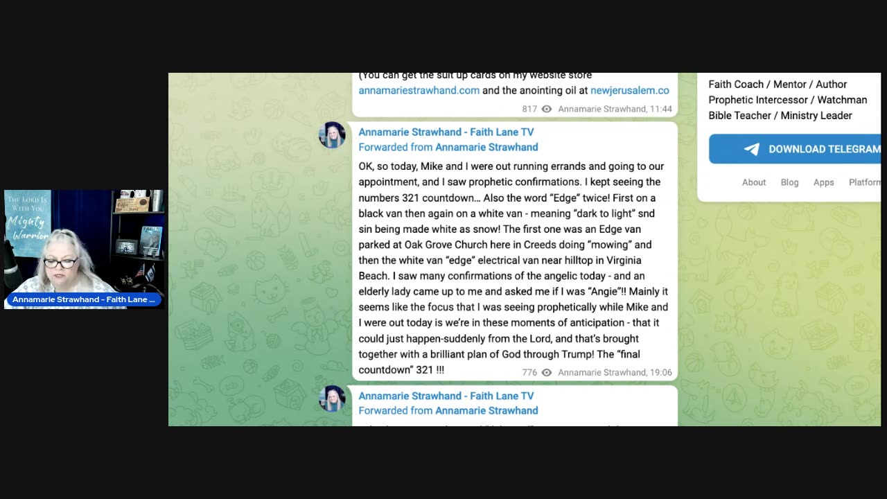 Prophetic Updates - Faith Lane Live w Annamarie 6/19/23 Encouraging Word!