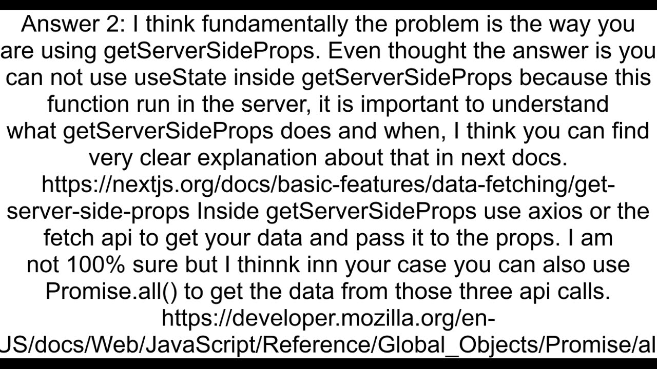 Can I use UseState with ServerSideRendering
