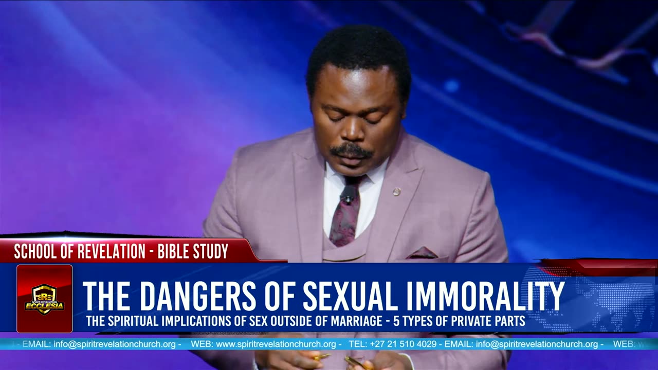 The Dangers Of Sexual Immorality Day 2 The Bondservant of Christ John 10.09.2024
