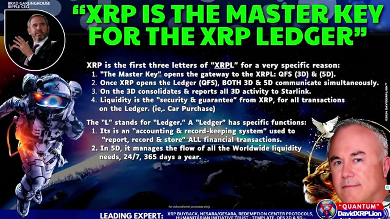 9-3-2024 XRP -QFS QUANTUM FINANCIAL SYSTEM - DAVID XRP LION