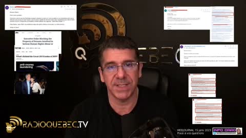 Extrait du WEBJOURNAL du 15 janvier 2023 - Place à vos questions - Krach