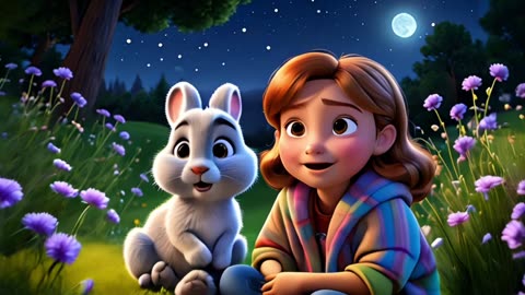 Rabbit and Girl a Little Story For Kids 2024 | Cartoon Movie For Kids #cartoon