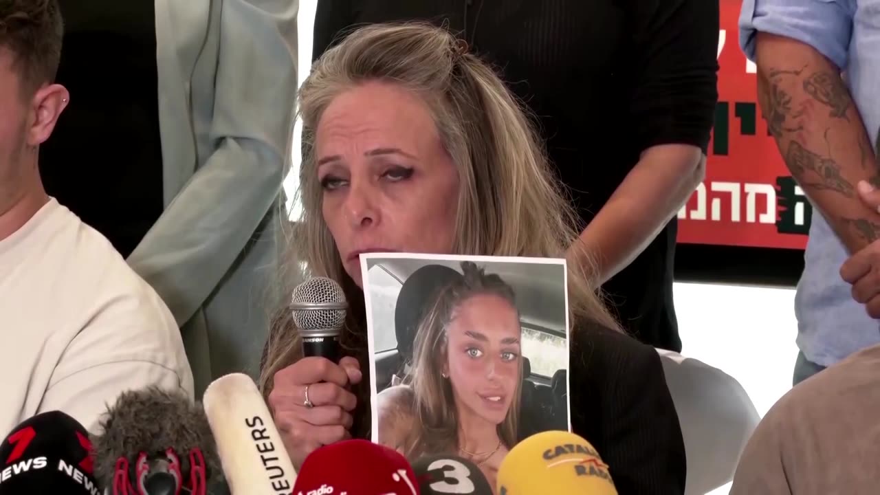 Mother of French-Israeli hostage appeals for her return