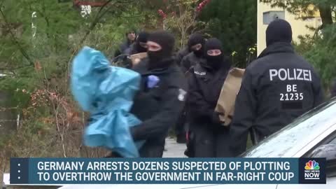 German Authorities ‘Worried’ After Police Arrest 25 People Suspected Of Plotting Coup