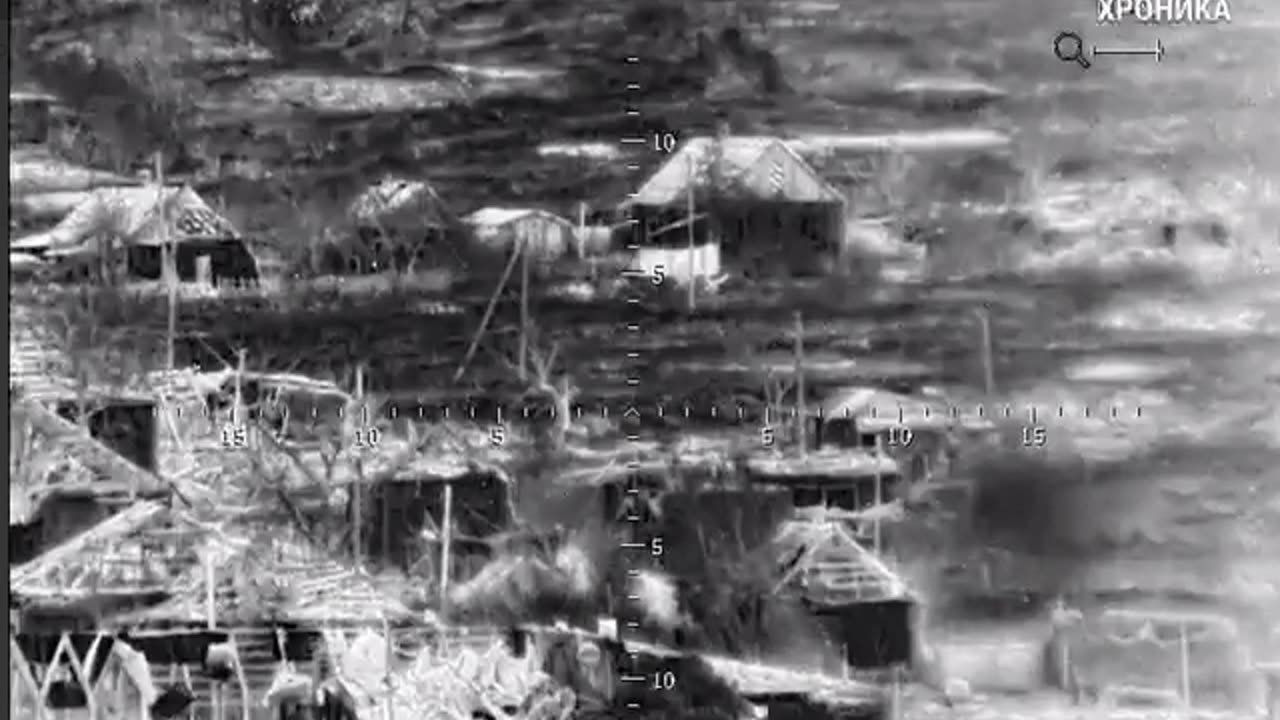 A video shot by a fighter of the Russian “Crimea” battalion.