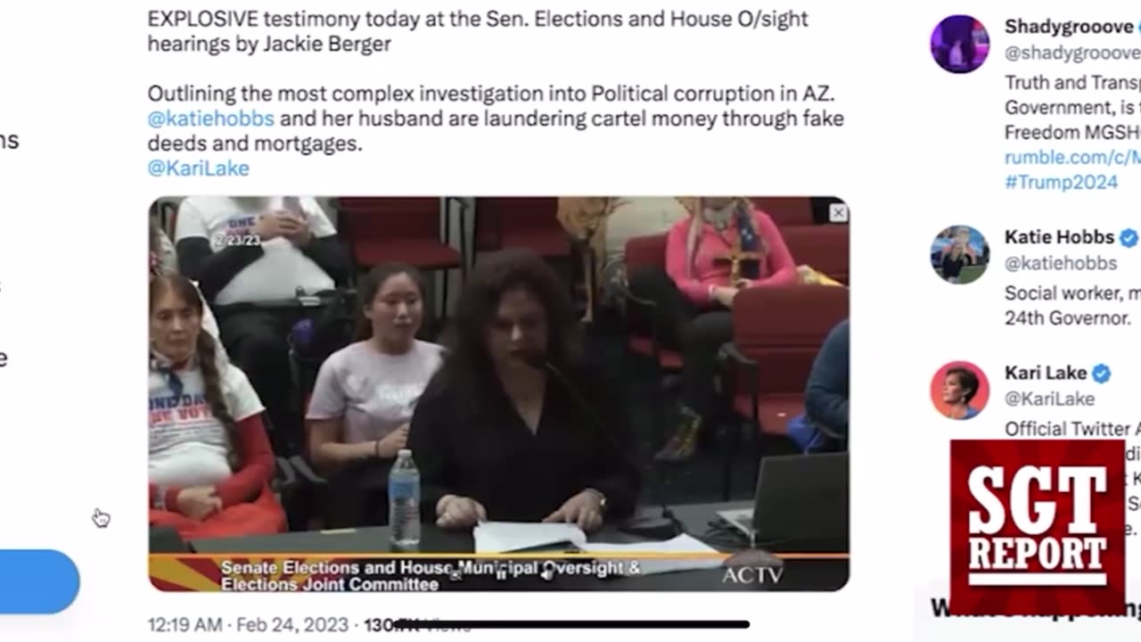 Katie Hobbs found to be funded by Runbeck and Sinolea Cartel