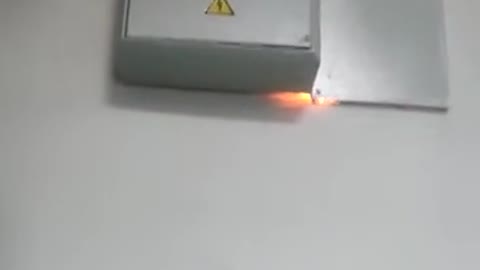 Ignition of the electrical panel