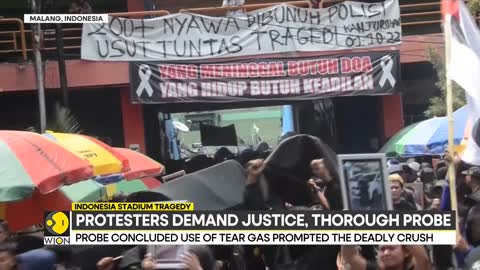 Indonesia stadium tragedy: People rally for stampede victims; demand justice, thorough probe | WION