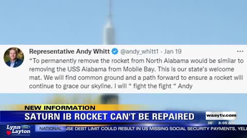 [2023-01-21] Saturn IB rocket cannot be repaired