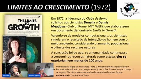 Relatório MEAD0WS - limites do crescimento! Marcos históricos do GLOBALISMO AMBIENTAL - Parte 6.