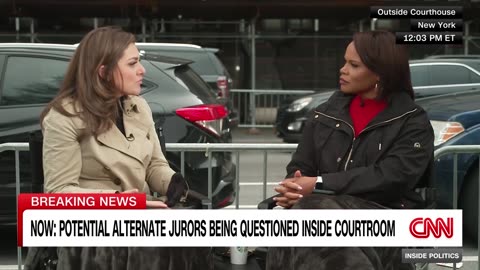 Woman in Trump jury pool breaks down in tears