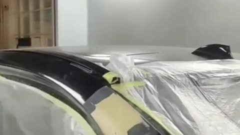 The repair process of car paint